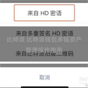 比特派 比特派钱包多链资产管理操作指南