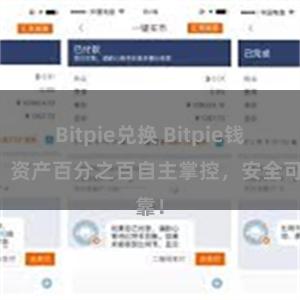 Bitpie兑换 Bitpie钱包：资产百分之百自主掌控，安全可靠！