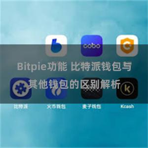 Bitpie功能 比特派钱包与其他钱包的区别解析