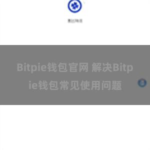 Bitpie钱包官网 解决Bitpie钱包常见使用问题