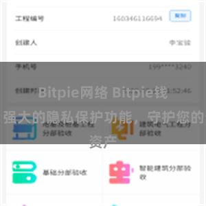 Bitpie网络 Bitpie钱包：强大的隐私保护功能，守护您的资产