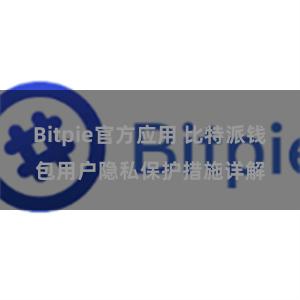 Bitpie官方应用 比特派钱包用户隐私保护措施详解