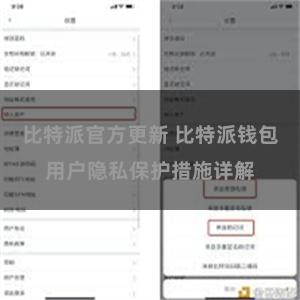 比特派官方更新 比特派钱包用户隐私保护措施详解