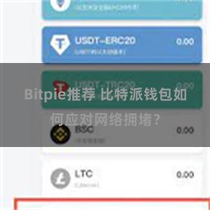 Bitpie推荐 比特派钱包如何应对网络拥堵？