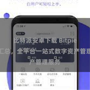 比特派安卓下载 Bitpie资源汇总，全平台一站式数字资产管理服务