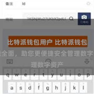 比特派钱包用户 比特派钱包功能全面，助您更便捷安全管理数字资产