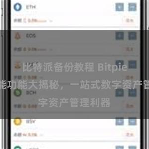 比特派备份教程 Bitpie钱包全能功能大揭秘，一站式数字资产管理利器