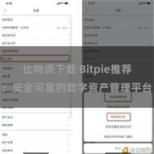 比特派下载 Bitpie推荐：安全可靠的数字资产管理平台