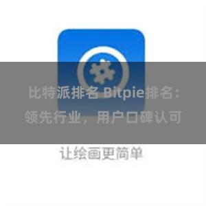 比特派排名 Bitpie排名：领先行业，用户口碑认可
