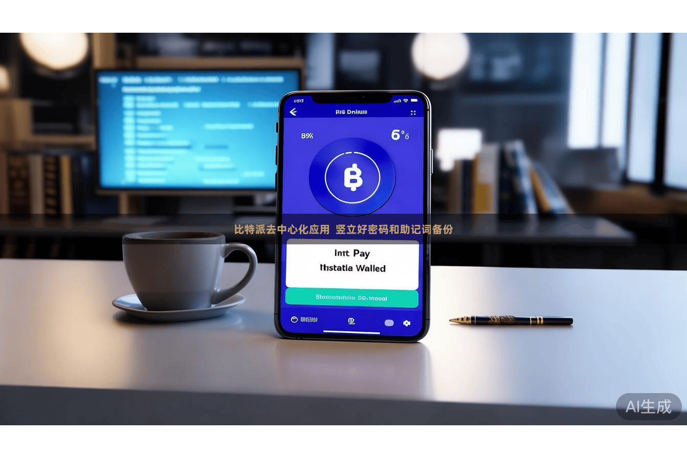 比特派去中心化应用  竖立好密码和助记词备份