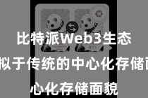 比特派Web3生态  比拟于传统的中心化存储面貌